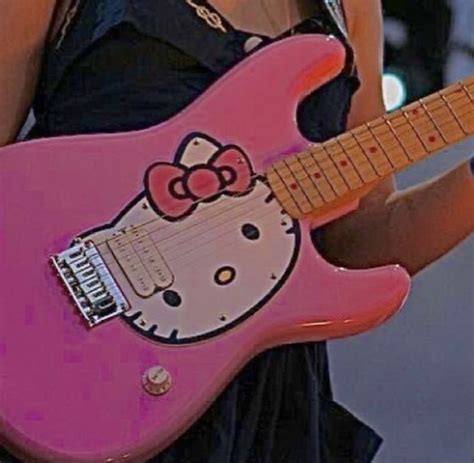 Hello Kitty Pink Guitar