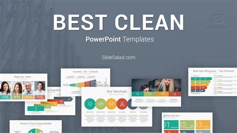 Best Clean Powerpoint Presentation Templates For Slidesalad