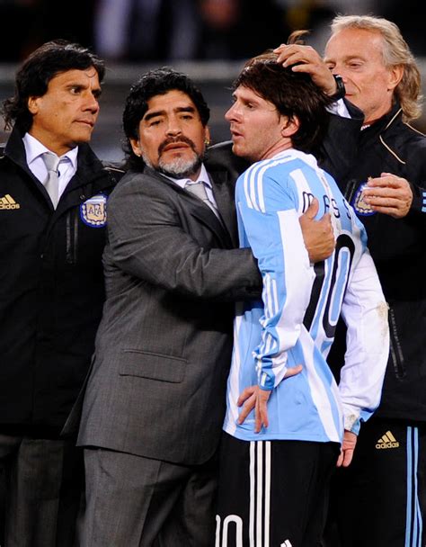 Messi Imitated Maradonas Goals And Skills But Not His Lifestyle