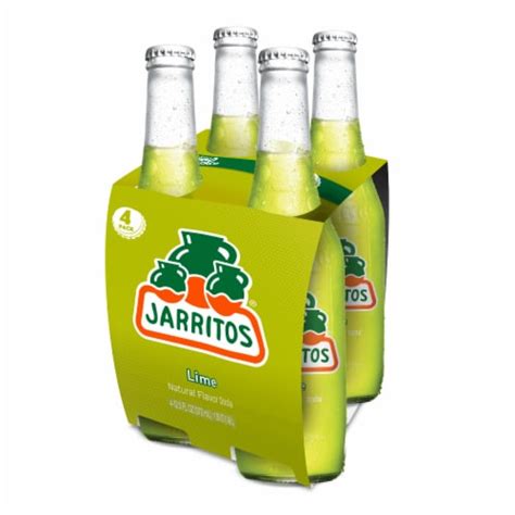 Jarritos® Lime Soda 4 Bottles 125 Fl Oz Marianos