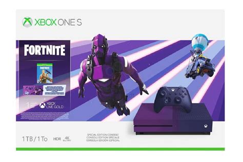 Xbox One S Fortnite Limited Edition Leak Reveals A Very Purple Console