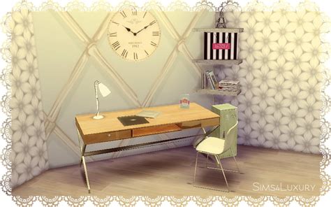 Modern Office Set At Sims4 Luxury Sims 4 Updates