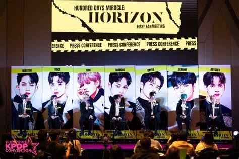 Hori7on Is Ready To Continue Their Dream Philippine Kpop Convention