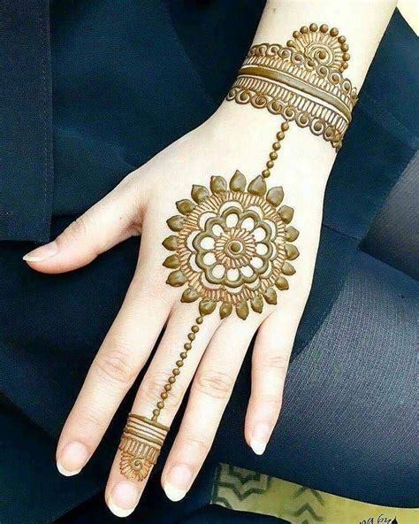 Top 50 Simple Mehndi Designs Mehndi Round Mehndi Design Henna