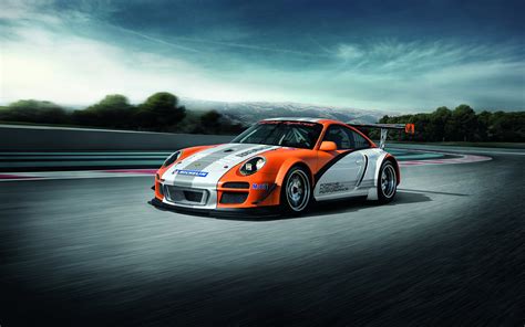 Fonds d ecran 1920x1200 Porsche 2010 911 GT3 R Hybrid Véhicule hybride