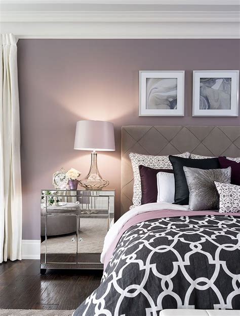 20 Lilac Grey Bedroom Decorating Ideas