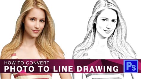How to convert my image to online drawing? {*New} How to Convert Photo to Line Drawing in Photoshop ...