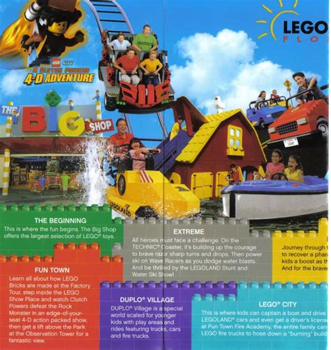 Orlando Theme Park News Legoland Florida Resort Brochure Now Available