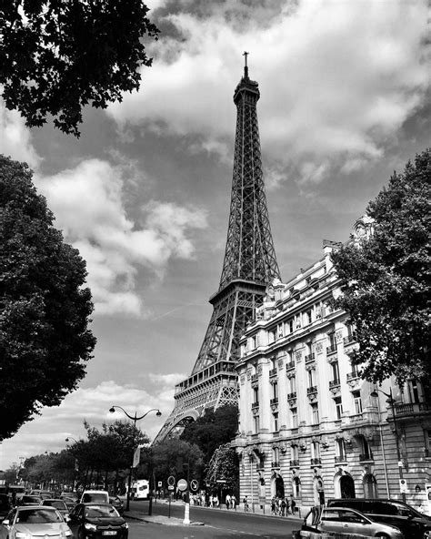 Black And White Paris France Wallpapers Top Free Black And White