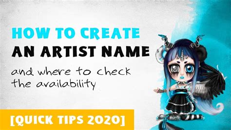 How To Create An Artist Name And Check The Availability Quick Tips 2020