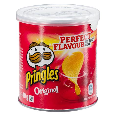Pringles Original Flavour Potato Chips 40 G Pack Of 12 Bulkco