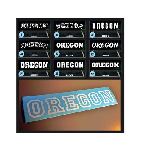 Oregon Decal Banner By Oregon Decal Free Shipping Oregonwear
