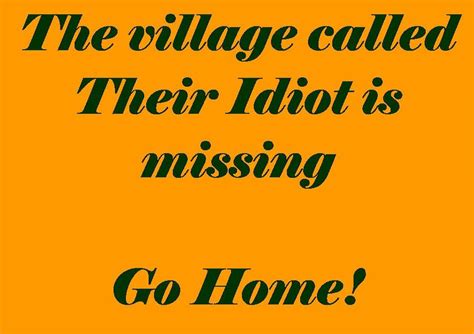 Harts Beat The Village Idiot Is Missing
