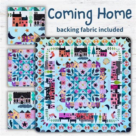 Coming Home Block Of The Month Begins January 2023 Quilt Pattern Book