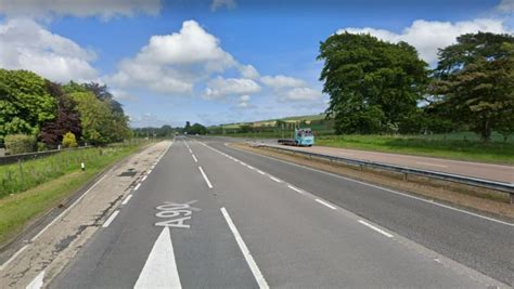 Major Road Closed After Two People Injured In Four Vehicle Crash On A90