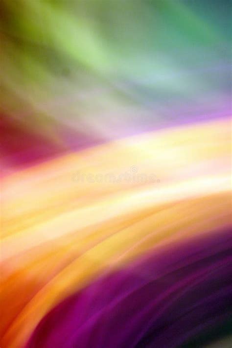 Beautiful Swirl Mix Green Blue Purple Pink Orange Stock Image Image