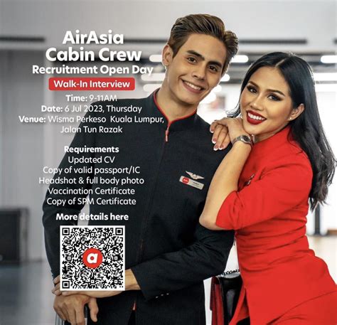 airasia cabin crew recruitment jul 2023 kul essential advisory company