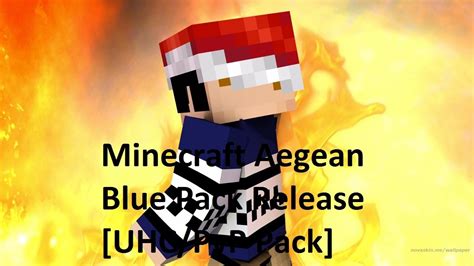 Minecraft Aegean Blue Pack Review Uhcpvp Pack Youtube