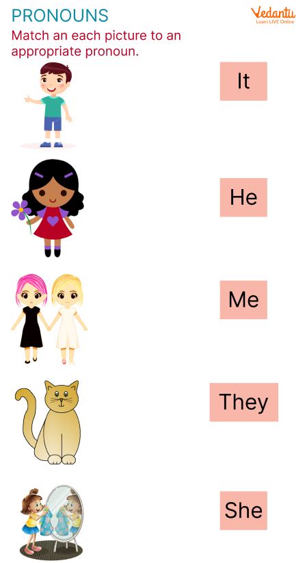 Fun Activities For Pronouns Learn With Examples For Kids
