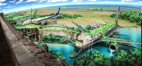 Anime Landscape Hd Wallpapers Backgrounds