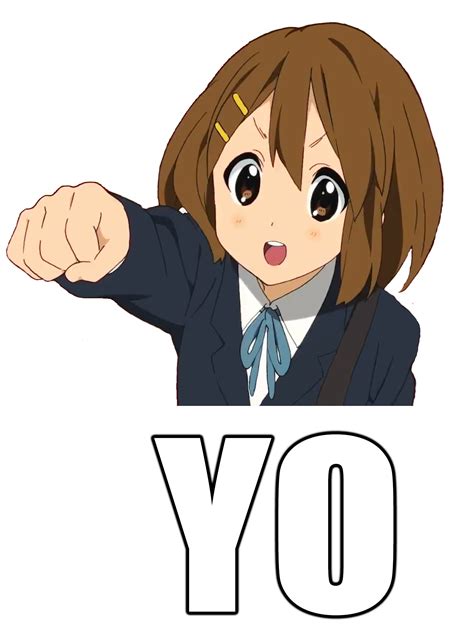Your Favorite Waifu From K On Wants To Give You A Fist Bump Kon