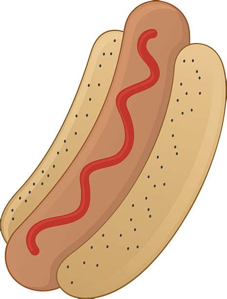 Eating Hot Dog Illustrations Royalty Free Vector Graphics And Clip Art