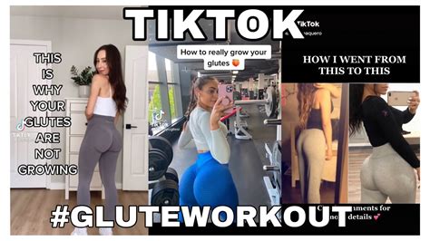 tiktok glute workout exercise tips grow your glutes youtube