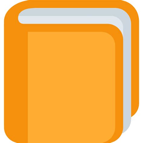 Orange Book Emoji Clipart Free Download Transparent Png Creazilla
