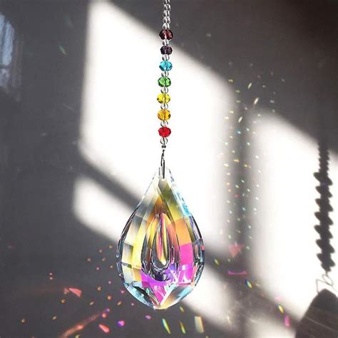 Sun Catcher Prism Window Decoration In 2020 Crystal Suncatchers
