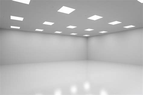 Premium Photo 3d Rendering Empty Room With White Wall And Floor