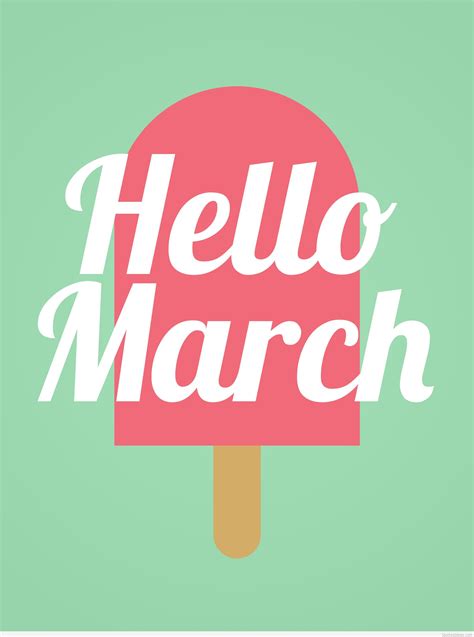 Photo Hello March | Hello march images, Hello march, Hello 