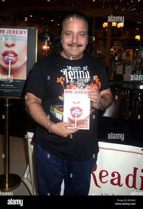 Ron Jeremy Signing Copies Of His New Book The Hardest Working Man In Showbiz At The Mandalay