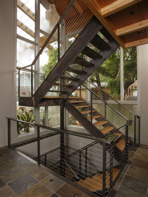 Industrial Staircase Houzz