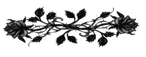 Black Gothic Rose Tattoo By Runeflame On Deviantart