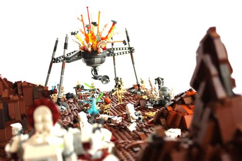 I Finished My Lego Clone Wars Geonosis Moc Rlego