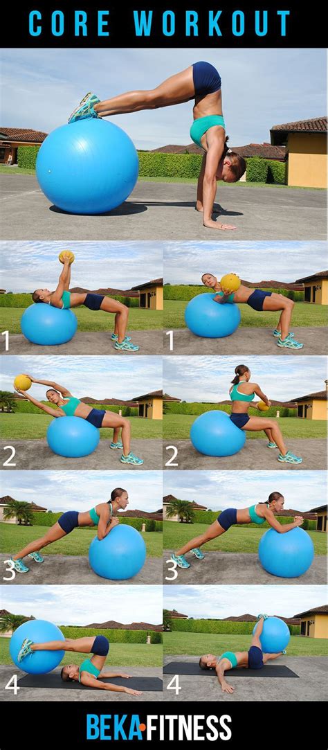Swiss Ball Core Workout I Can Totally See Myself Doing That Handstand