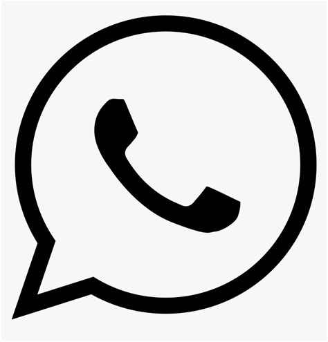 Logo Whatsapp Icon White Png Gambar Status Lucu Wa