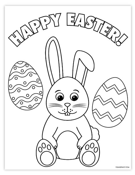 Free Easter Or Spring Coloring Pages