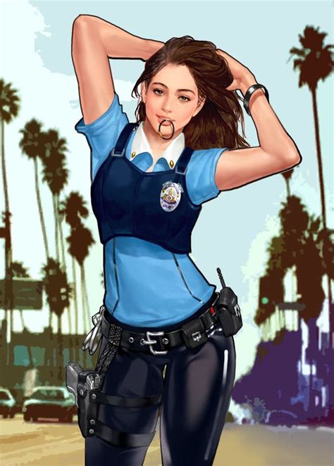 LAPD For Pursuit AIN On ArtStation At Https Artstation Com Artwork YQL Q Sexy Anime