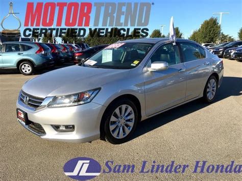 2015 Honda Accord Ex L Ex L 4dr Sedan For Sale In Salinas California