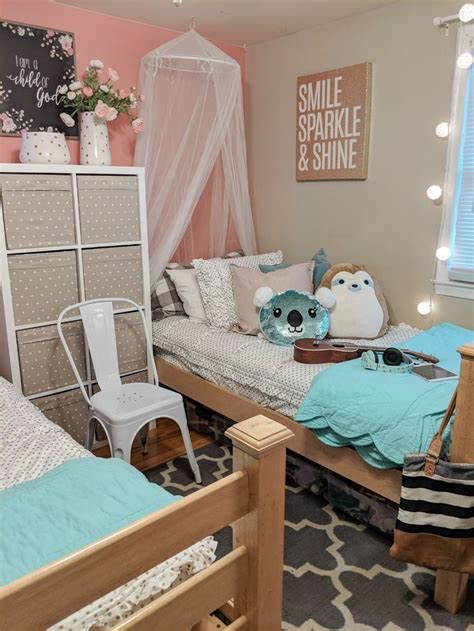 Bedrooms organization tips and hacks. Shared Girl's Bedroom Organizing and Decor Ideas in 2020 ...