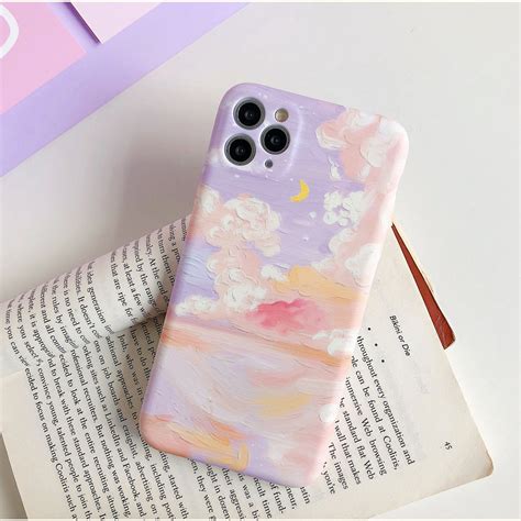 Aesthetic Iphone Case Clouds Phone Case For Iphone 11 12 Pro Etsy