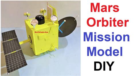 Mars Orbiter Mission Model Making Using Cardboard Diy Science