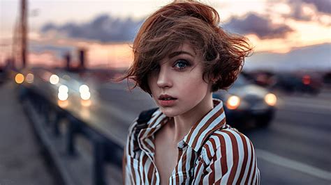 free download hd wallpaper girl look model street hair russian beautiful olga pushkina