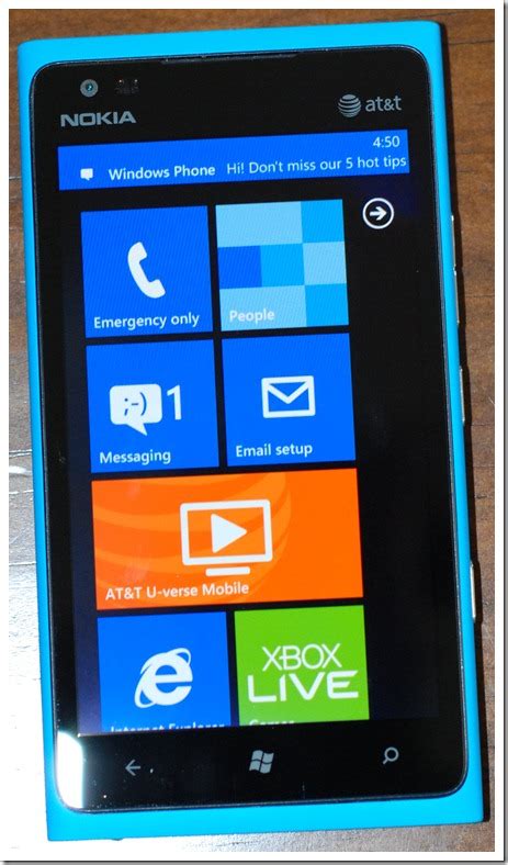 Nokia Lumia 900 Windows Phone Unboxing