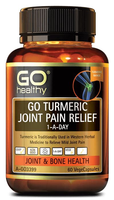 When planning a proper diet you should pay attention to a number of nutritional recommendations. GO Healthy - TURMERIC JOINT PAIN RELIEF 1-A-DAY