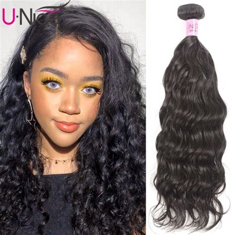 Eurasian Natural Wave Human Weft Hair 1 Bundle 100g Unice Virgin Hair Extensions Ebay
