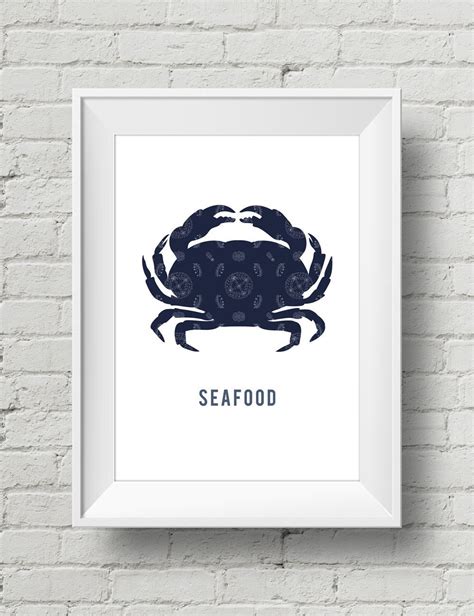 We did not find results for: This SEAFOOD wall art printable is the perfect addition to your nautical-themed dining room or ...
