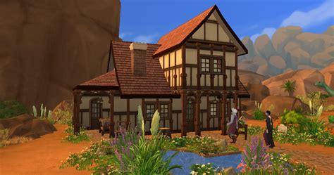 The house trailer #1 (2017): SimsDelsWorld: The Sims 4 : Medieval House 1