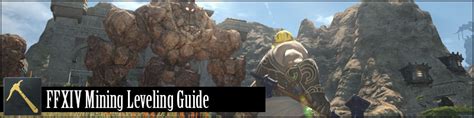 › ff14 blacksmith leveling guide. FFXIV Mining Leveling Guide (80 Shadowbringers Updated)